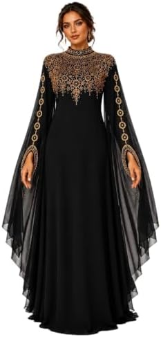 Women's Designer Kaftan Dress โ Elegant Maxi Caftan for Women, Resort Wear, Vacation & Party Dress