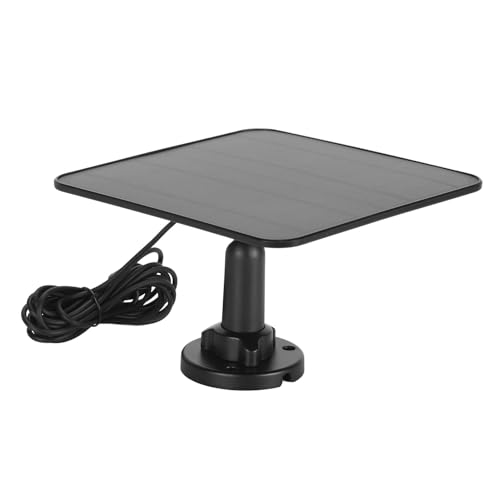 Panel solar magnético e impermeable IP65 de 12W para cámaras de seguridad 4