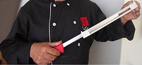 Jamonprive Ham Carving Knife with Anti-accident Protection 12-Inch | Flexible Stainless Steal Ham Slicing Knife for Slicing Serrano, Ibérico Ham & Italian Prosciutto by Jamonprive - Used condition - Image 5