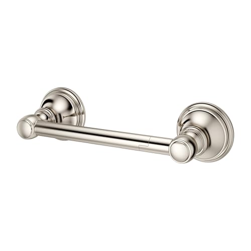 Pfister, BPH-TB0D, Tisbury Wall Mounted Spring Bar Toilet Paper Holder, Polished Nickel by Pfister - Used condition - US$63.68