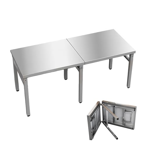 Mesa de acero duradera para restauración con diseño robusto y estable 2