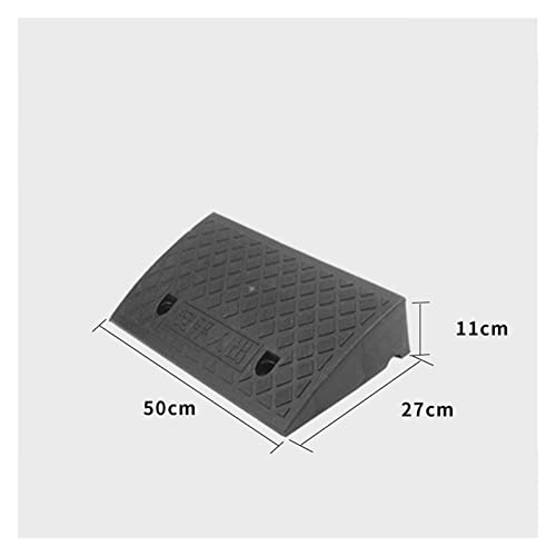 Ramp 5CM - 13.5CM Ramps Threshold Super Light Plastic Ramps Non-Slip Family Garage Ramps Car Uphill (Color : Dolphin Waves, Size : 50 * 27 * 11CM) miniatura 2