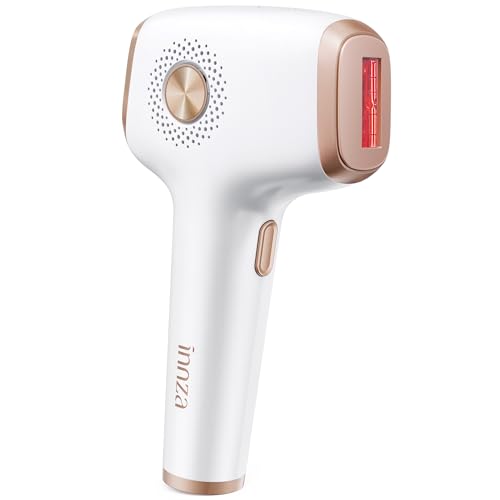 INNZA - Depiladora IPL con función de enfriamiento por hielo para mujeres, resultados duraderos, 999.999 destellos, dispositivo de depilación sin dolor para axilas, piernas, brazos y línea del bikini