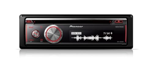 Pioneer DEH-X8700BT 1DIN Autoradio, Bluetooth, MP3, USB und AUX-Eingang, RGB – Beleuchtung,...