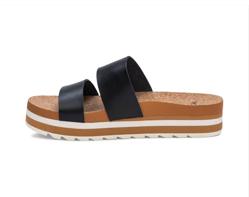 Image of Sanuk Womens Alt-Itude | Platform Sandals Women | Womens Fashion Slide Sandals | Molded Footbed with Arch Support