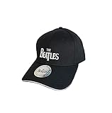 Beatles Curved Cap Logo, schwarz