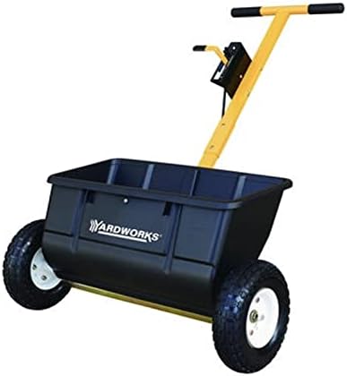 Drop Fertilizer Spreaders for Lawns You Didn't Know You Needed 5 At Home 75 lb. Drop Spreader (me)