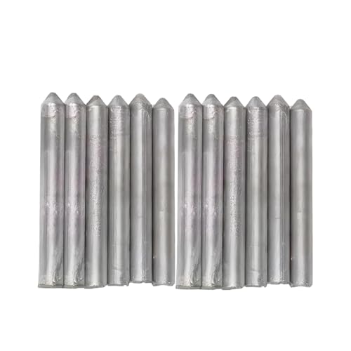 12 Pieces Low Temperature Universal Welding Rods,Metal Welding Arc Equipment, Easy Melt Aluminum Rods,Arc Welding Equipment and Accessories for Stainless Steel Iron, Beginner and Pro