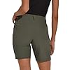 VAYAGER-Womens-Lightweight-Cargo-Shorts-for-HikingCamping-and-Travel-with-6-Pockets-Quick-Dry-Water-Resistant VAYAGER Women's Hiking Cargo Shorts Quick Dry Lightweight Stretch Shorts Golf Fishing Outdoor Casual Shorts Green X-Large