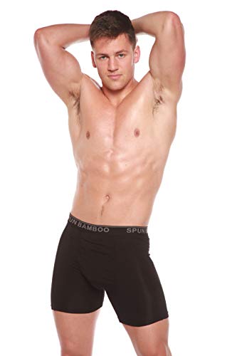 Spun Bamboo Men's Boxer Briefs Underwear - Soft, Comfortable, Breathable, Moisture Wicking Boxers for Men3
