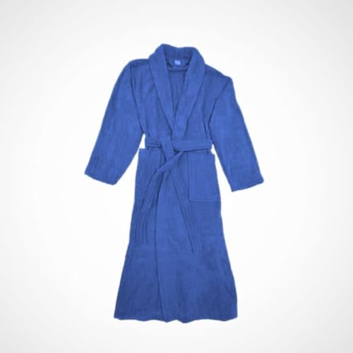 Albornoz de algodón unisex de baño absorbente de 450g en 7 colores 2