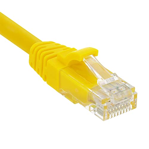 NavePoint Cable Patch CAT6 UTP 2 Ft 10 Unidades Amarillo miniatura 4