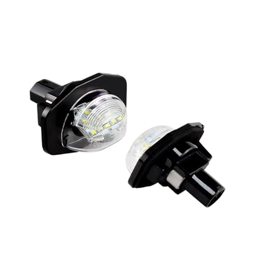 Luces LED para placa matrícula estancas compatibles con Toyota Sienna
