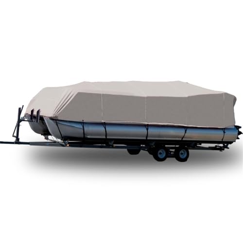 STOPBYUS 7.6oz Solution Dyed Polyester Styled-to-Fit Cover Compatible with a 2000 Godfrey Sweetwater SW 1800 CF O/B Separate Boat