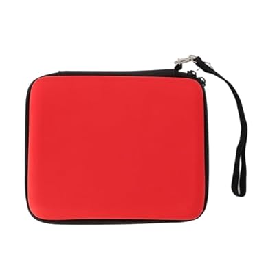 Estuche de Transporte de Viaje para Consola 2DS, Tarjeta de Juego y Otros Accesorios, con 8 Soportes para Tarjetas de Juego (Rojo) | Ya disponible en tu tienda friki favorita! En mundofriki.es!
