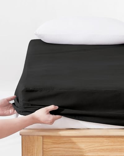 ボックスシーツ 素肌にやさしい 高密度シーツ 吸水速乾 耐久性が高い 抗菌 防臭 ベッドカバー マットレスカバー 洗える オールシーズンベッド/マットレス/敷き布団対応 5～30cm厚さ対応