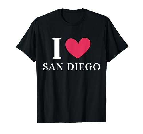 Amo San Diego California Maglietta