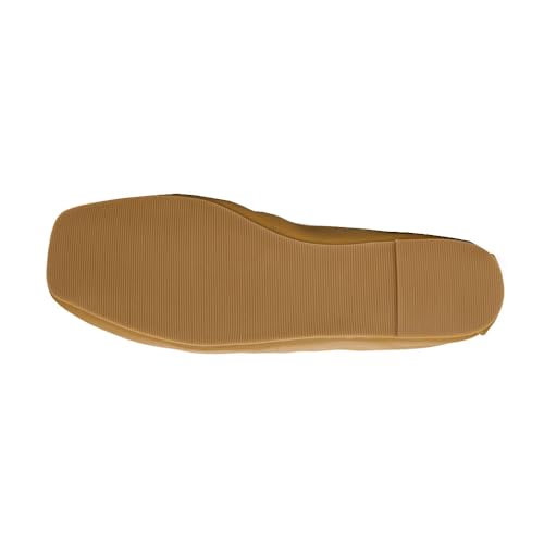 Caroline Ballet Flat in Whiskey Leather3