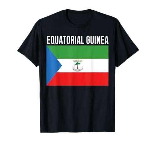 Equatorial Guinea Heritage Roots Flag T-shirt T-Shirt