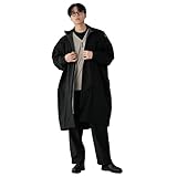 [アメトハレ] レインコート 自転車用 リュック対応 ヘルメット対応 AH-101 サイクルモードハイポンチョEX (JP, アルファベット, L, ブラック)