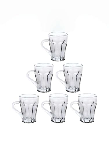 Image of Tea Cup 170 ml, Set of 6 for Home, Restaurants & Hotels to Serve Tea, Black Tea, Coffee & Other Hot Beverages