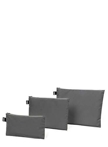 Preisvergleich Produktbild LOQI REFLECTIVE Silver Zip-Etuis