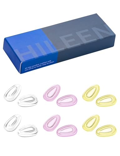 Image of 6 Pairs Replacement Nose Pads for Oakley Feedback OO4079|Holbrook Metal OO4123|Gauge 6 8 OO6038 OO4124|Crosshair