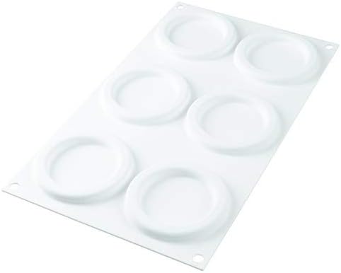 Silikomart The-Ring-65 Set of 2 Silicone Molds with 1 Plastic Cutter