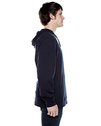 Cottonhood Long Sleeve T-Shirt Hoodie (Medium, Black) #TOP4