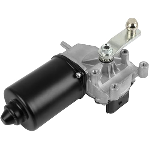 Image of ROADFAR Front Windshield Wiper Motor Replacement for Ford for Fiesta V (JH , JD ) 2001-2008,for Ford for Fiesta V Van 2003-2010 1740714,2S6T17B571AC Wiper Motor 5 Pins