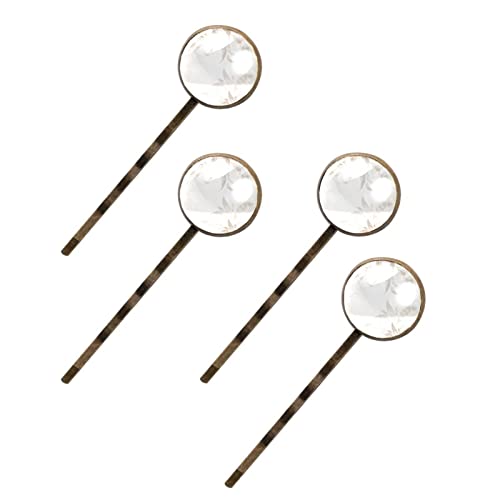 Épingles à cheveux rétro avec fleurs en coffret de 4, cadeau idéal pour femme et fille
