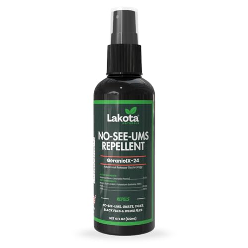 Lakota Naturals GeraniolX-24 No See Ums Bug Repellent Spray - 4oz (1)