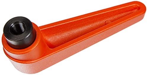 HALDER 24400.0411 Adjustable Clamping levers, Orange, d1=22 mm / d2=M8
