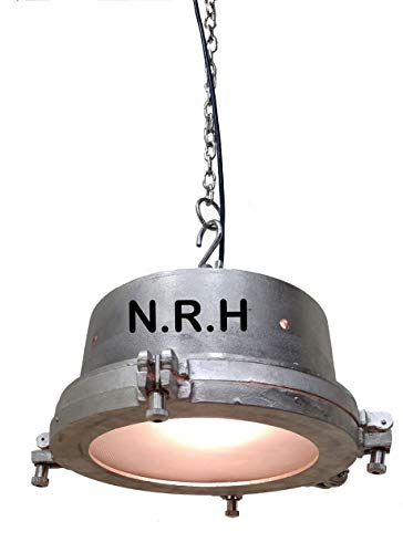 Lámpara colgante de techo vintage industrial náutica