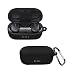 Produktbild GMUJIAO Hülle für Bose QuietComfort Earbuds,Soft Skin Silikon Hülle,Stoßfeste Silikon Case Schutzhülle for Bose QuietComfort Earbuds,Bose QuietComfort Earbuds Schutzhülle[Stoßfeste]-Schwarz