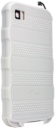 bFree Aqua Waterproof Case for iPhone 4/4S - Retail Packaging - White/Gray