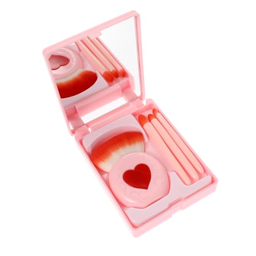 MUSISALY 旅行用メイクブラシセット ポータブルメイクボックス ソフトな毛のキット 女性用 コンパクト 持ち運び簡単