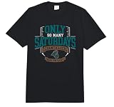 Coastal Carolina Chanticleers Football Only So Many Saturday Comfort Colors Adult Heavyweight T-Shirt