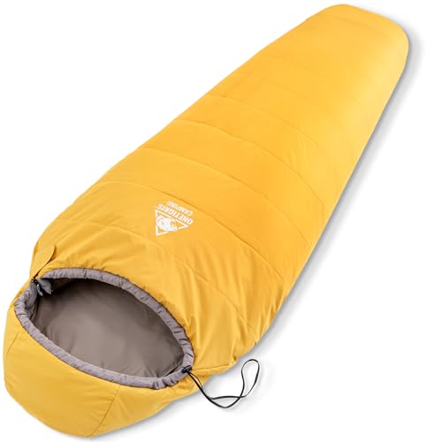 OneTigris Bushcrafter’s Sleeping Bags, Mummy Sleeping Bag for Camping Hiking