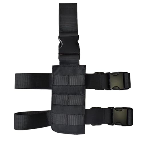 HOUSON Tactical Beingurt，NylonOberschenkelgurt Beinschlaufen Taktische Beintasche für Oberschenkel Holster Leg Hanger Militär mit Schnellverschluss Seite Schnalle