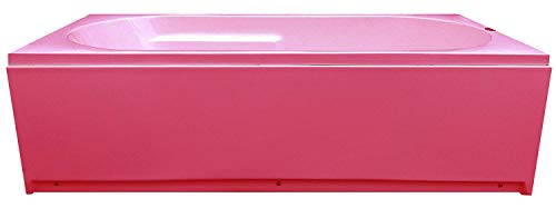 Image of MADONNA Prestige Acrylic 4 Feet Freestanding Bath Tub (Pink)