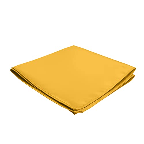 Image of Jacob Alexander Men's Pocket Square Solid Color Handkerchief