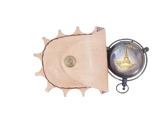 Boussole marine nautique à bouton-poussoir avec étui en métal pour loisirs créatifs camping randonnée boussole de poche