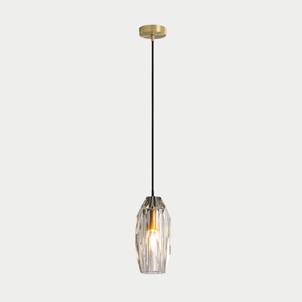 Chandelier LED cristal et cuivre pour un éclairage de luxe - 7
