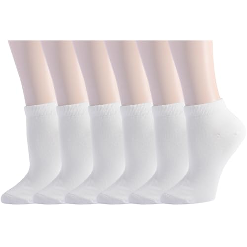 Image of EPEIUS Women's Bamboo Ankle Socks - Seamless Toe, Low Cut, No Show, Lightweight 3 /6 Pack