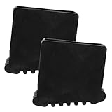 Gatuida Piedini in Gomma Antiscivolo per Scale a Pioli, Copri Piedini Resistenti 30x70 Mm, Set 2 Pezzi per Protezione Pavimenti e Stabilità Scale Estensibili Uso Interno ed Esterno