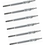 PRFMNCR 6Piece Diesel Glow Plug Replacement A0011592001, A 001 159 21 01, A 001 159 20 01 fits Merce