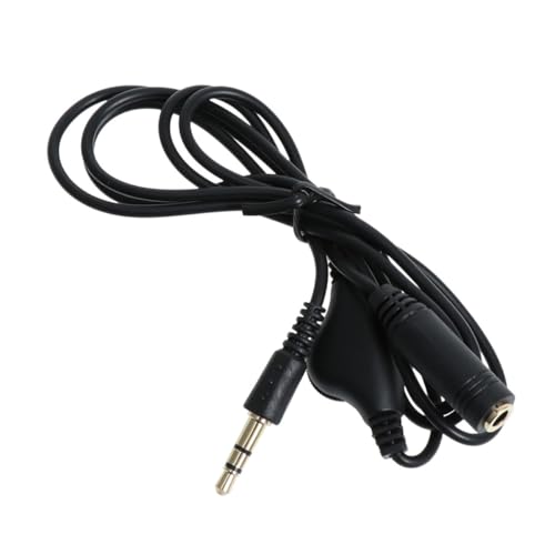 Kisangel cable auxiliar de audio 3.5 mm 1 m negro miniatura 1