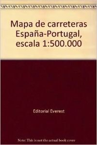 Mapa de carreteras de España y Portugal. 1:500.000