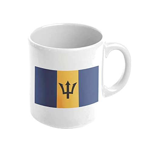 Mygoodprice MUG en céramique au motif Drapeau Barbade